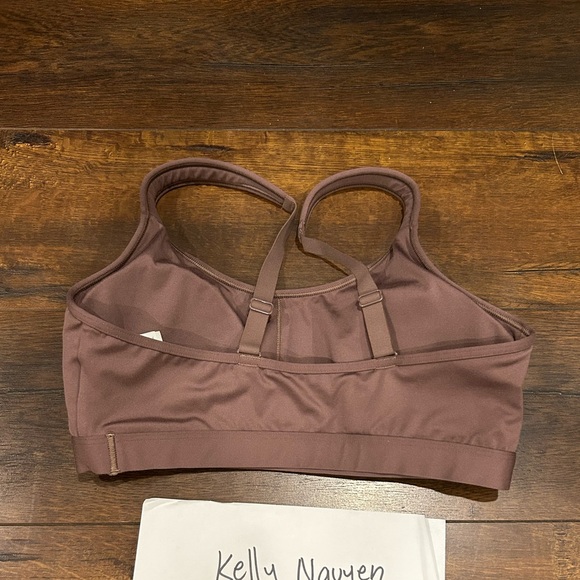 Gymshark scoop neck bra brown medium - Picture 2 of 2